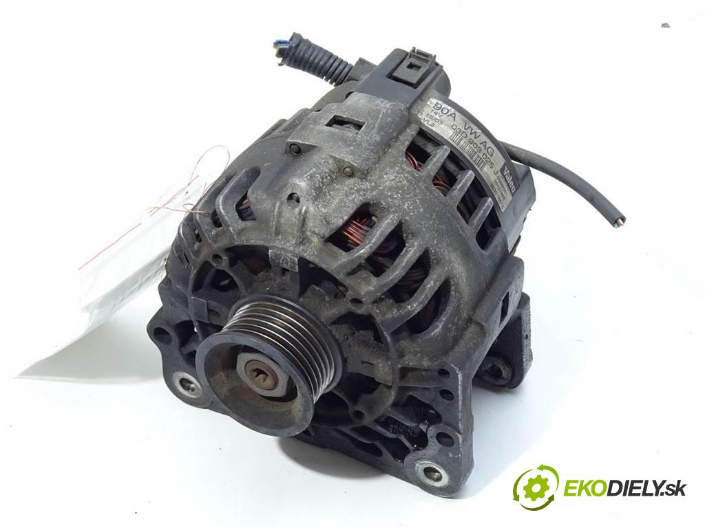 Volkswagen Polo IV 9N  2003 40KW HATCHBACK 5D 1.2B 54KM 01-09 1200 Alternátor 03D903025J (Alternátory)