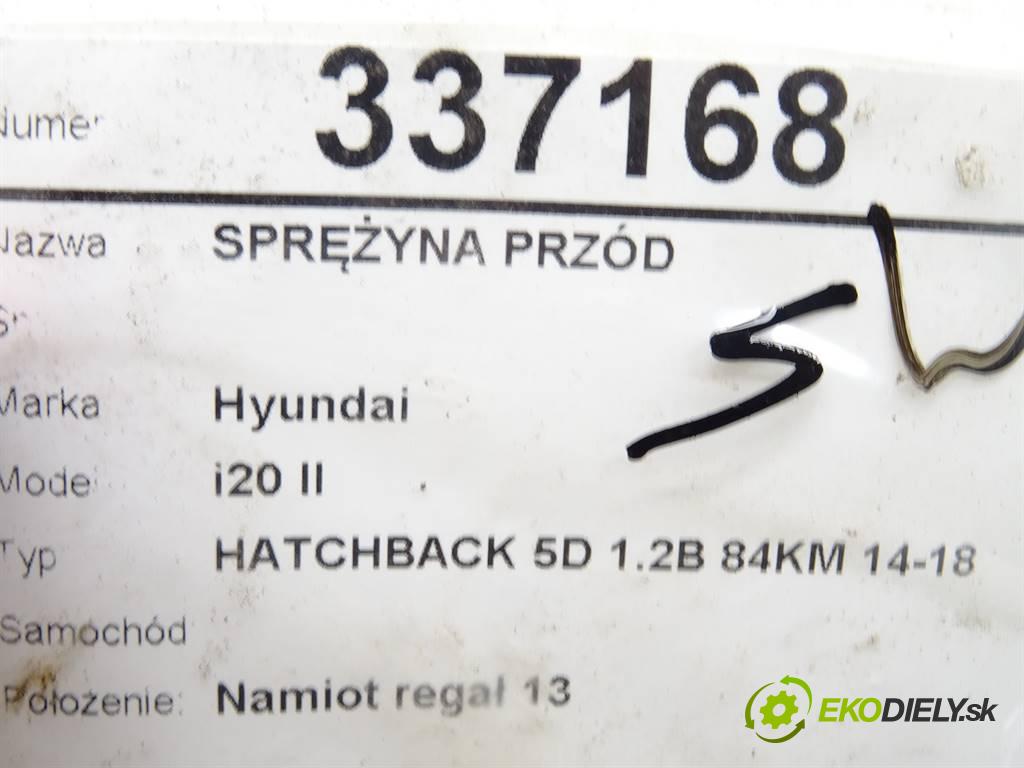 Hyundai i20 II    HATCHBACK 5D 1.2B 84KM 14-18  Pružina predný  (Ostatné)