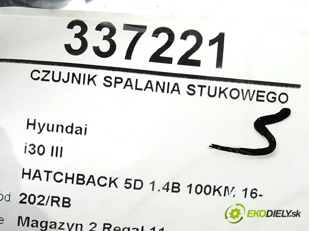 Hyundai i30 III  2019 140KM HATCHBACK 5D 1.4B 100KM 16- 1400 Snímač klepania 0261231280 (Snímače)