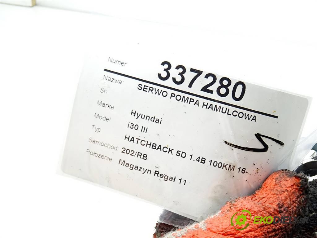 Hyundai i30 III  2019 140KM HATCHBACK 5D 1.4B 100KM 16- 1400 Posilovač Pumpa brzdová 58500-G4250 (Posilňovače bŕzd)