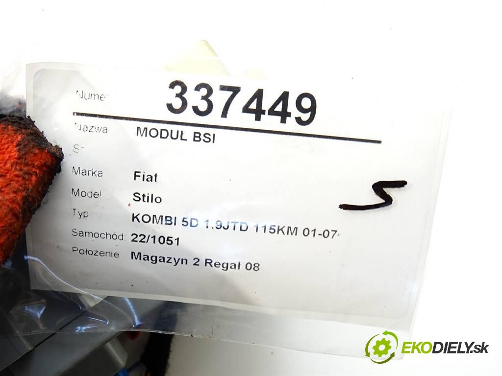Fiat Stilo  2003 85 kW KOMBI 5D 1.9JTD 115KM 01-07 1900 modul BSI 51715857 (Pojistkové skříňky)