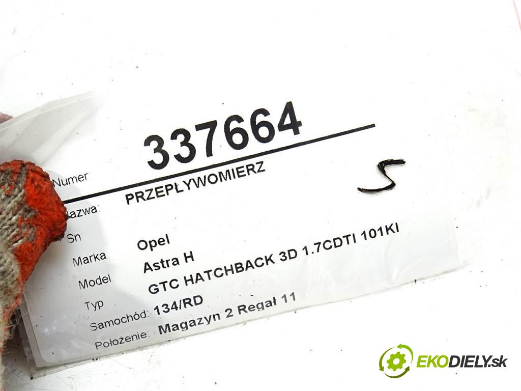 Opel Astra H  2005 74kW GTC HATCHBACK 3D 1.7CDTI 101KM 04-14 1700 váha vzduchu 55350048 (Váhy vzduchu)