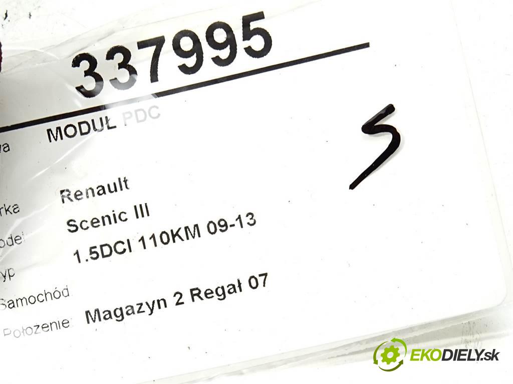 Renault Scenic III    1.5DCI 110KM 09-13  modul PDC  (Ostatní)