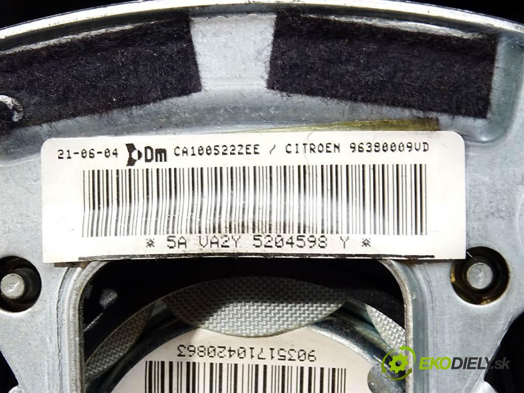 Citroen C2  2004 50 kW HATCHBACK 3D 1.4HDI 68KM 03-09 1400 AirBag volantu 96380009VD (Airbagy)