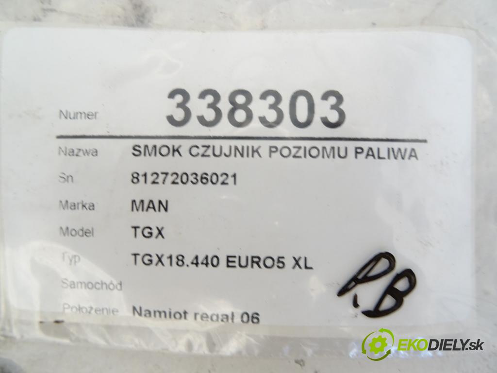 MAN TGX I 2006 - 2022    18.440  DRAK: snímač hladiny paliva 81272036021