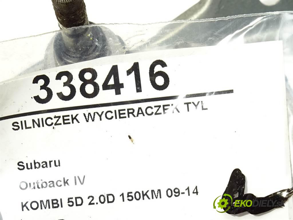 Subaru Outback IV  2010 110kW KOMBI 5D 2.0D 150KM 09-14 2000 motorek stěračů zadní část