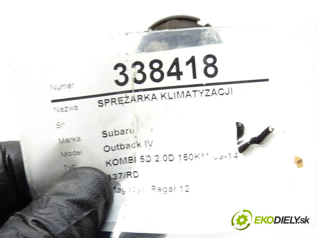 Subaru Outback IV  2010 110kW KOMBI 5D 2.0D 150KM 09-14 2000 kompresor klimatizace 447280-0930 (Kompresory)