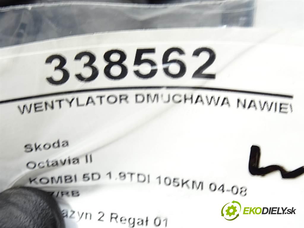 Skoda Octavia II  2007 77KW KOMBI 5D 1.9TDI 105KM 04-08 1900 Ventilátor ventilátor kúrenia  (Ventilátory kúrenia)