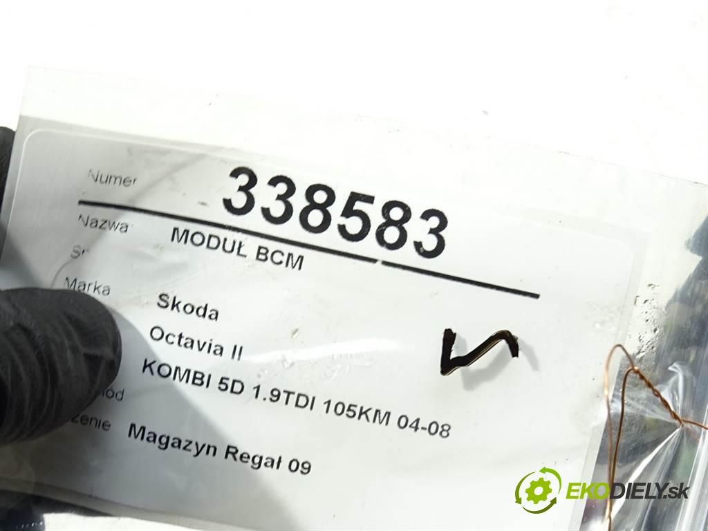 Skoda Octavia II    KOMBI 5D 1.9TDI 105KM 04-08  Modul BCM 1K0937125A (Ostatné)