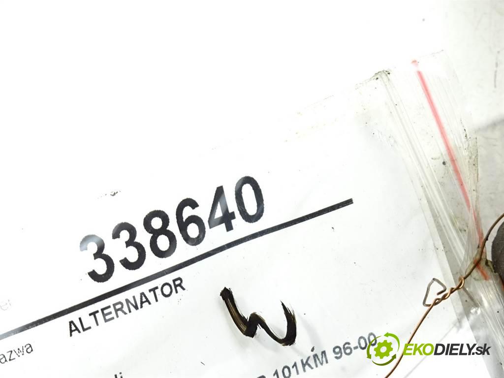 Audi A3 8L  1997 74 kW HATCHBACK 3D 1.6B 101KM 96-00 1600 Alternátor 037903025B (Alternátory)