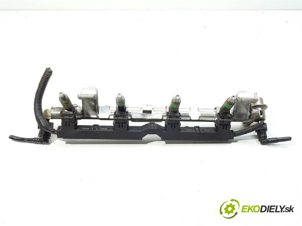 Ford Fiesta V  2003 55KW HATCHBACK 5D 1.25B 75KM 02-08 1242 Lišta vstrekovacia Vstrekovacie ventily 98MF-BB (Vstrekovacie lišty)