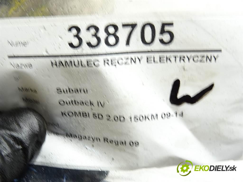 Subaru Outback IV    KOMBI 5D 2.0D 150KM 09-14  BRZDA: ručný elektrický 26002AJ010 (Ručné brzdy)