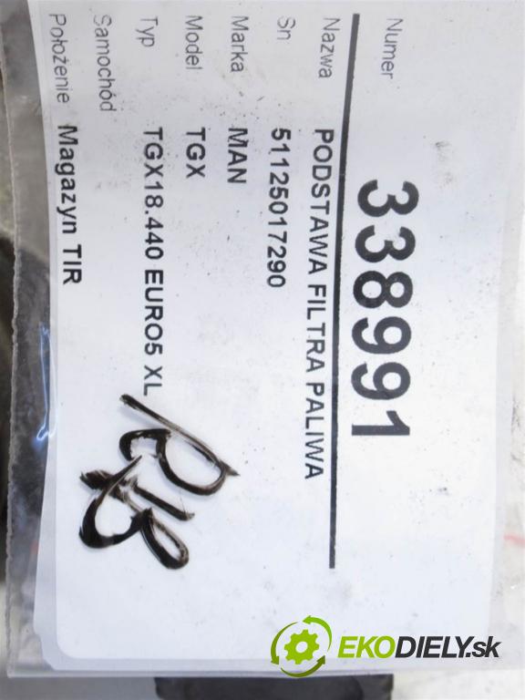 MAN TGX    TGX18.440 EURO5 XL  Obal filtra paliva 51125017290 (Obaly filtrov paliva)