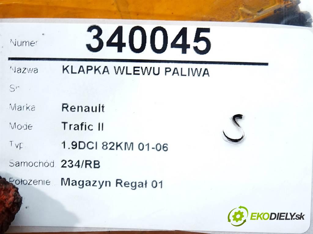 Renault Trafic II  2003  1.9DCI 82KM 01-06 1900 Dvierka nádrže paliva  (Ostatné)