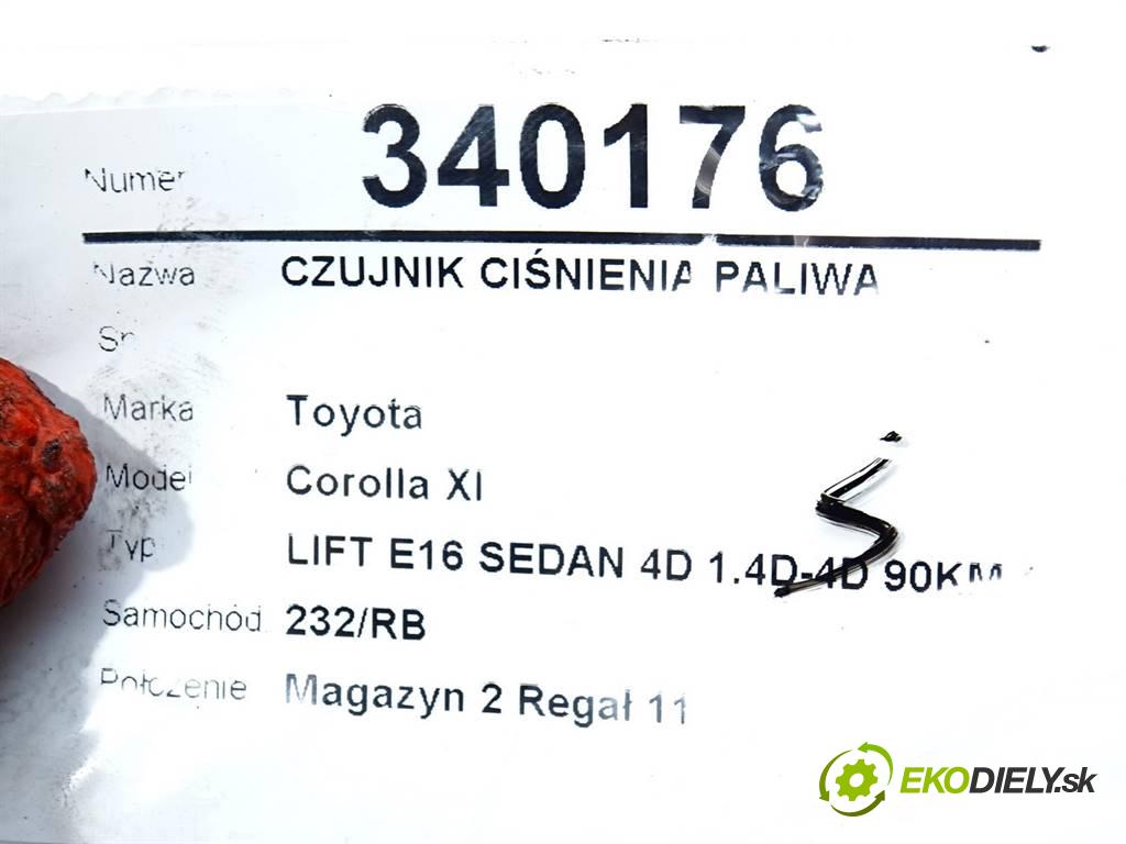 Toyota Corolla XI  2018  LIFT E16 SEDAN 4D 1.4D-4D 90KM 13-19 1400 Snímač tlaku paliva 23280-0N030 0281006573 (Snímače)