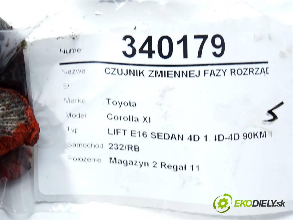 Toyota Corolla XI  2018  LIFT E16 SEDAN 4D 1.4D-4D 90KM 13-19 1400 Snímač variabilný fázy  (Snímače)