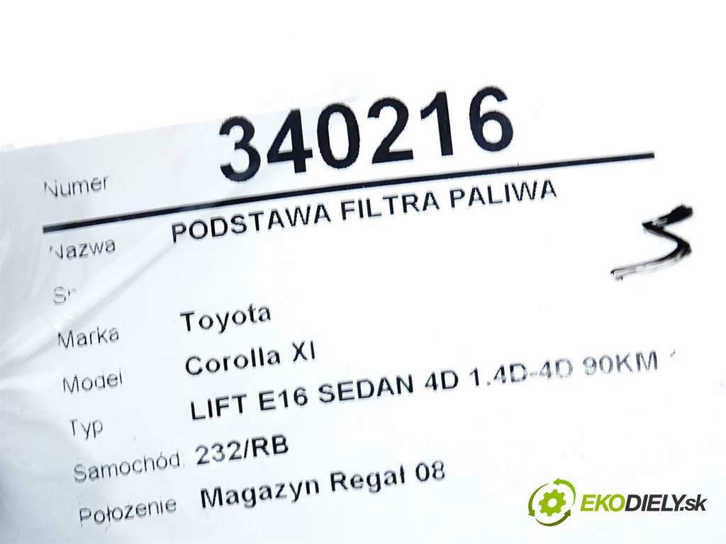 Toyota Corolla XI  2018  LIFT E16 SEDAN 4D 1.4D-4D 90KM 13-19 1400 obal filtra paliva 23390-YZZAB (Kryty palivové)