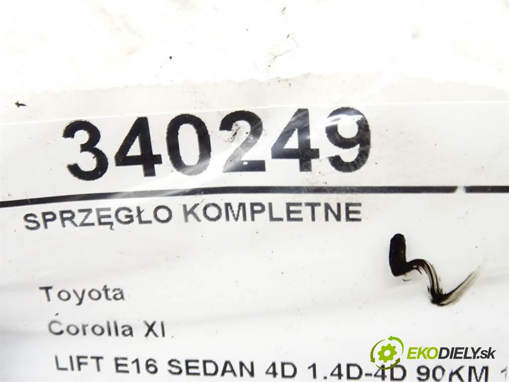 Toyota Corolla XI  2018  LIFT E16 SEDAN 4D 1.4D-4D 90KM 13-19 1400 Spojková sada (bez ložiska) komplet 31210-02350 (Kompletné sady (bez ložiska))