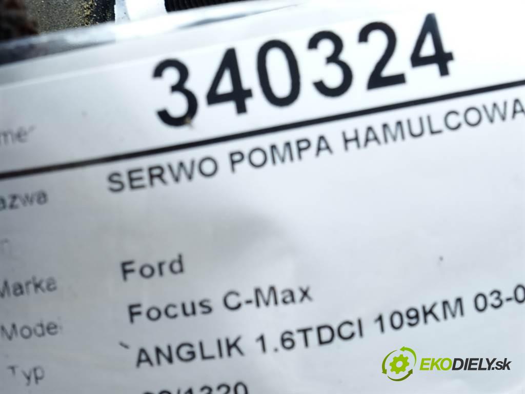 Ford Focus C-Max  2004 80 kW ANGLIK 1.6TDCI 109KM 03-06 1600 Posilovač Pumpa brzdová 3M51-2B195-AH (Posilňovače bŕzd)