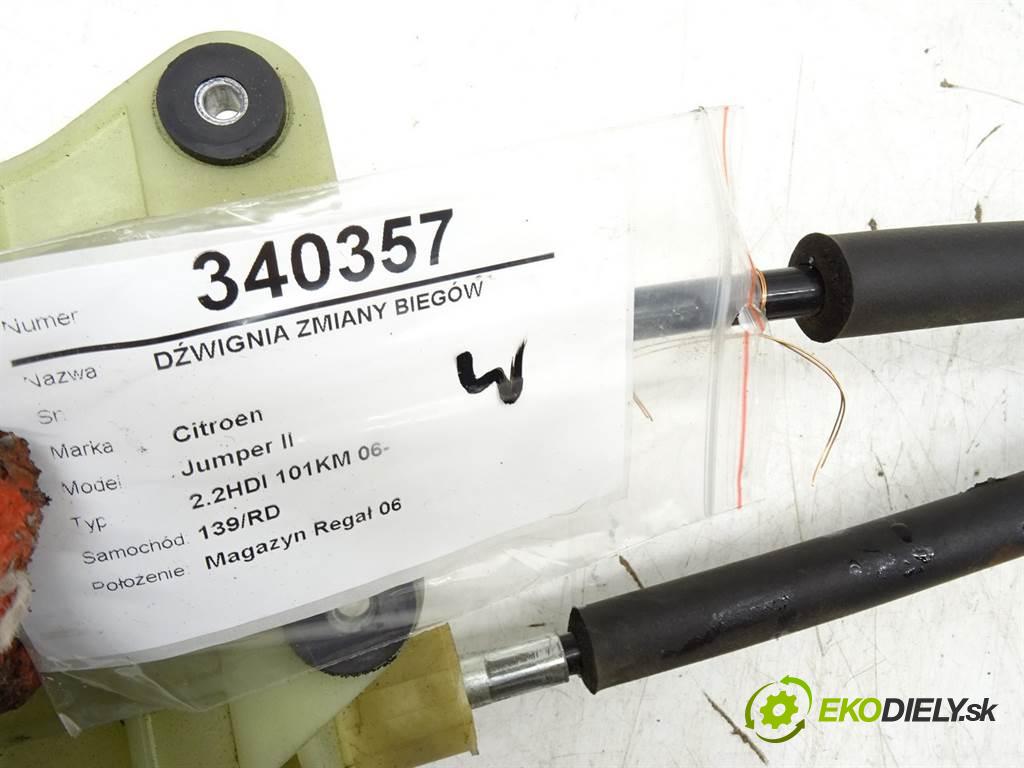 Citroen Jumper II  2008 74kW 2.2HDI 101KM 06- 2200 Kulisa 553493040 (Rýchlostné páky / kulisy)