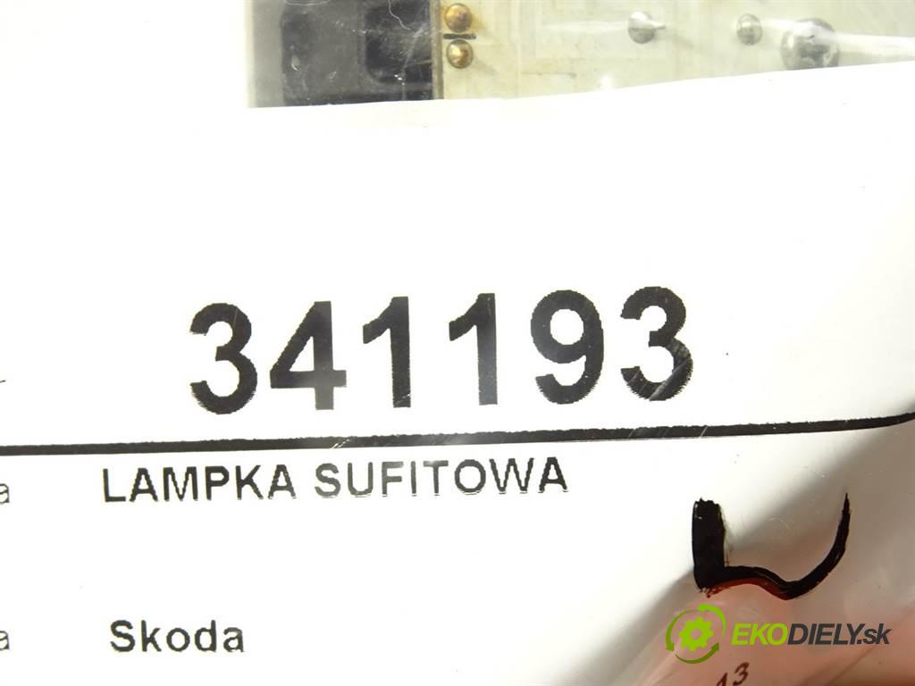 Skoda Superb II  2012 191 kW KOMBI 5D 3.6FSI 260KM 08-13 3500 svetlo stropné 3T0947105K (Osvetlenie interiéru)