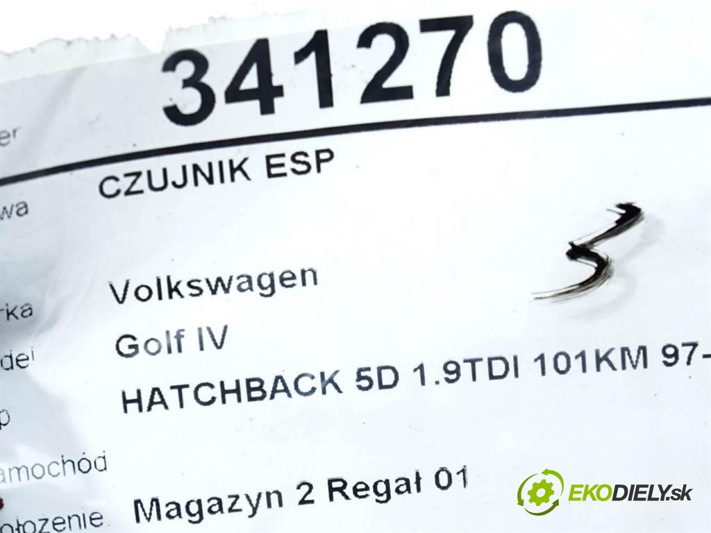 Volkswagen Golf IV    HATCHBACK 5D 1.9TDI 101KM 97-03  Snímač ESP 1J0907655A