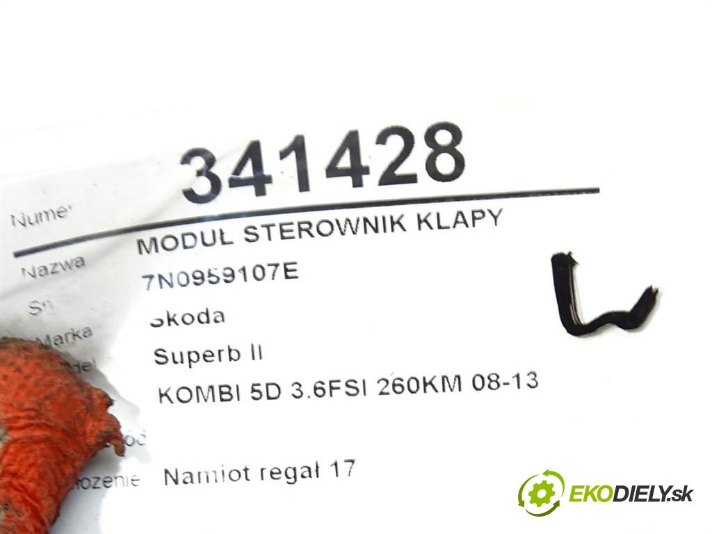 Skoda Superb II    KOMBI 5D 3.6FSI 260KM 08-13  Modul Riadiaca jednotka dverí 7N0959107E