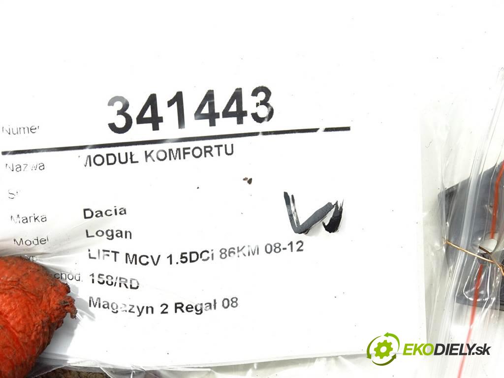 Dacia Logan  2010 63 kW LIFT MCV 1.5DCI 86KM 08-12 1500 Modul komfortu 8201013757 (Moduly komfortu)