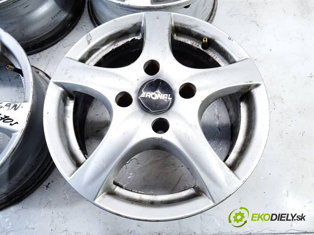 Nissan     15 6J 4X114,3 ET45  disky hliníkové 15  (Hliníkové)