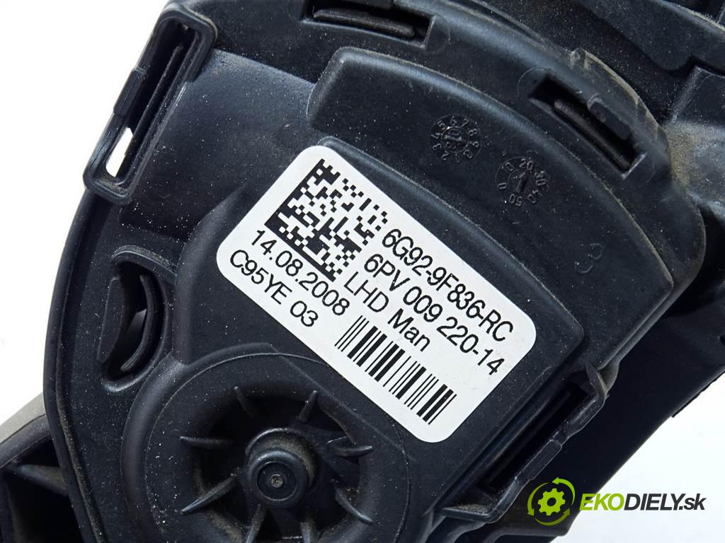 Ford Mondeo Mk4  2008 85 kW KOMBI 5D 2.0TDCI 115KM 07-10 2000 Potenciometer plynového pedálu 6G92-9F836-RC (Pedále)