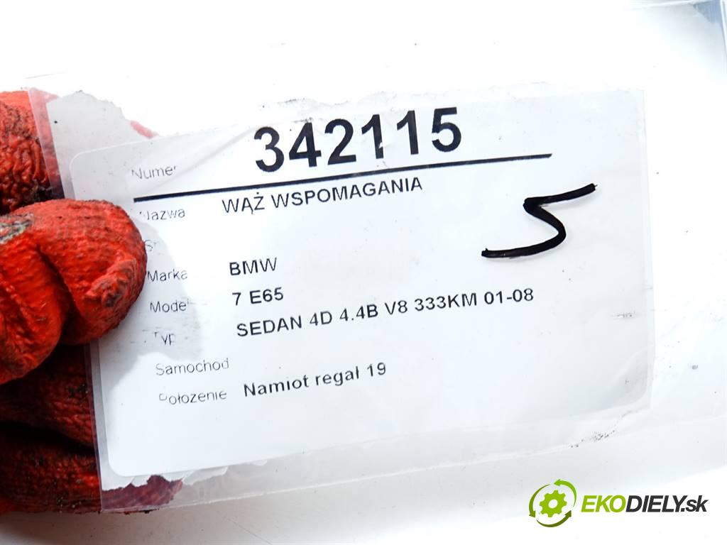 BMW 7 E65    SEDAN 4D 4.4B V8 333KM 01-08  hadica servočerpadlo 6753819 (Rúrky, hadice servočerpadla)