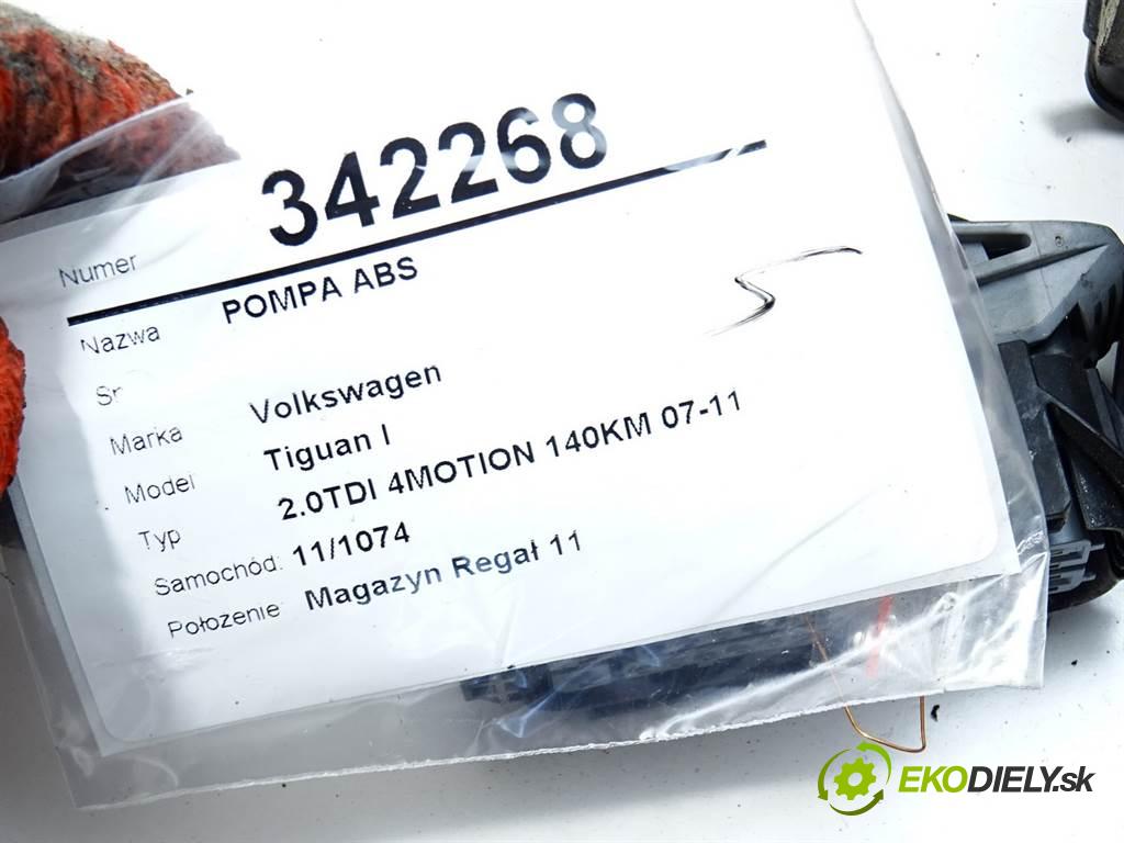 Volkswagen Tiguan I  2009 103 kW 2.0TDI 4MOTION 140KM 07-11 2000 Pumpa ABS 5N0614517N (Pumpy ABS)