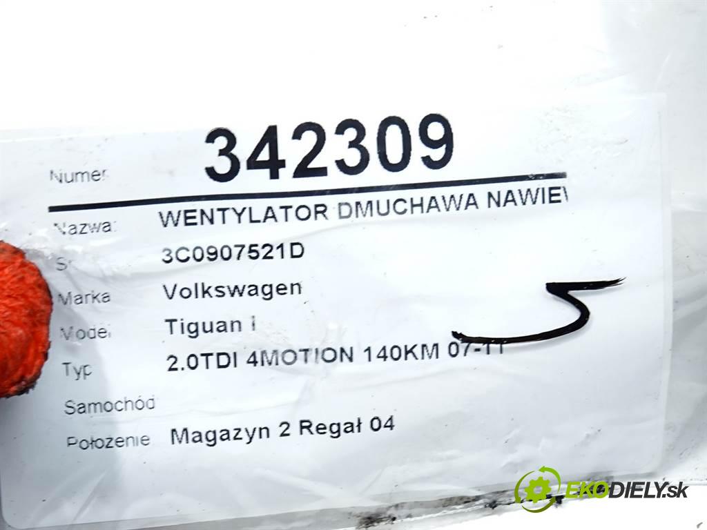 Volkswagen Tiguan I    2.0TDI 4MOTION 140KM 07-11  Ventilátor ventilátor kúrenia 3C1820015L (Ventilátory kúrenia)