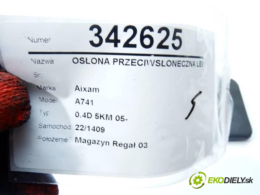 Aixam A741  2006 4 kW 0.4D 5KM 05- 400 Clona slnečná ľavá strana  (Ostatné)