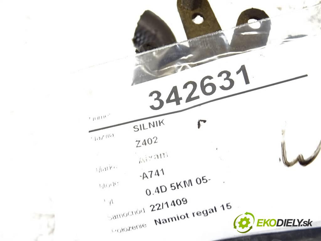 Aixam A741  2006 4 kW 0.4D 5KM 05- 400 motor Z402 (Motory (kompletní))