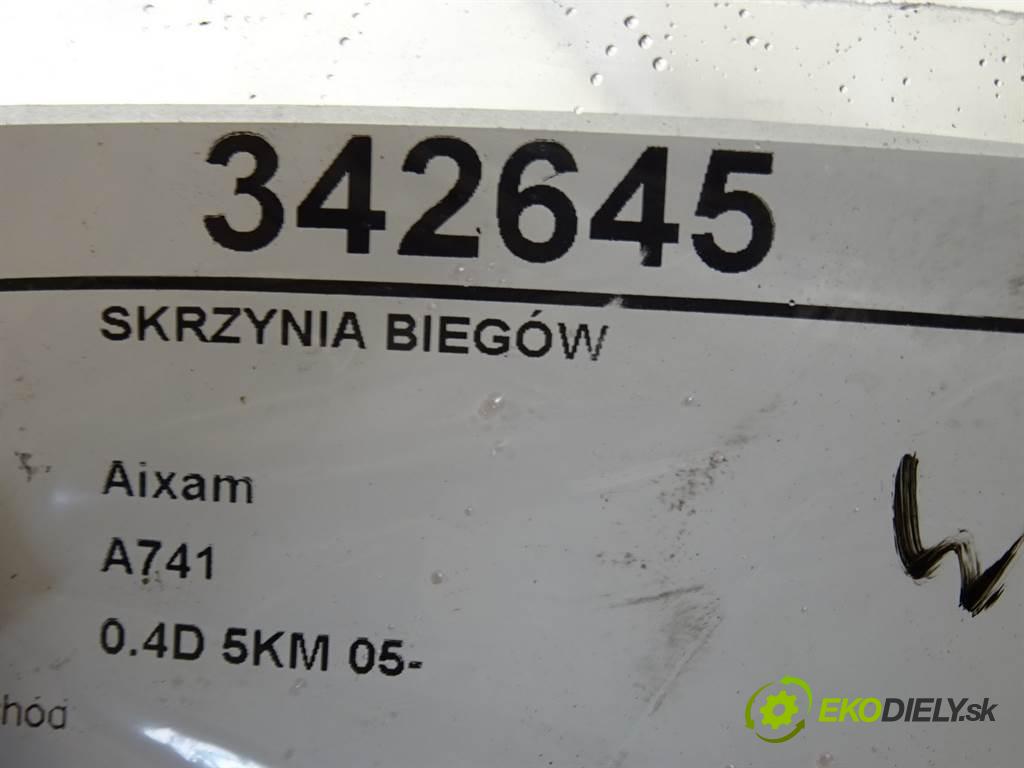 Aixam A741    0.4D 5KM 05-  převodovka  (Převodovky)