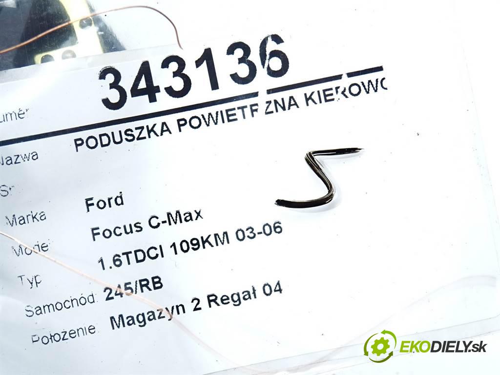 Ford Focus C-Max  2004 80KW 1.6TDCI 109KM 03-06 1560 AirBag volantu 3M51-R042B85-AH (Airbagy)