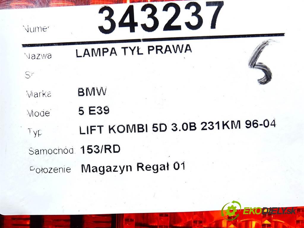 BMW 5 E39  2003 170 kW LIFT KOMBI 5D 3.0B 231KM 96-04 3000 Svetlo zad pravá 6902532 (Ostatné)
