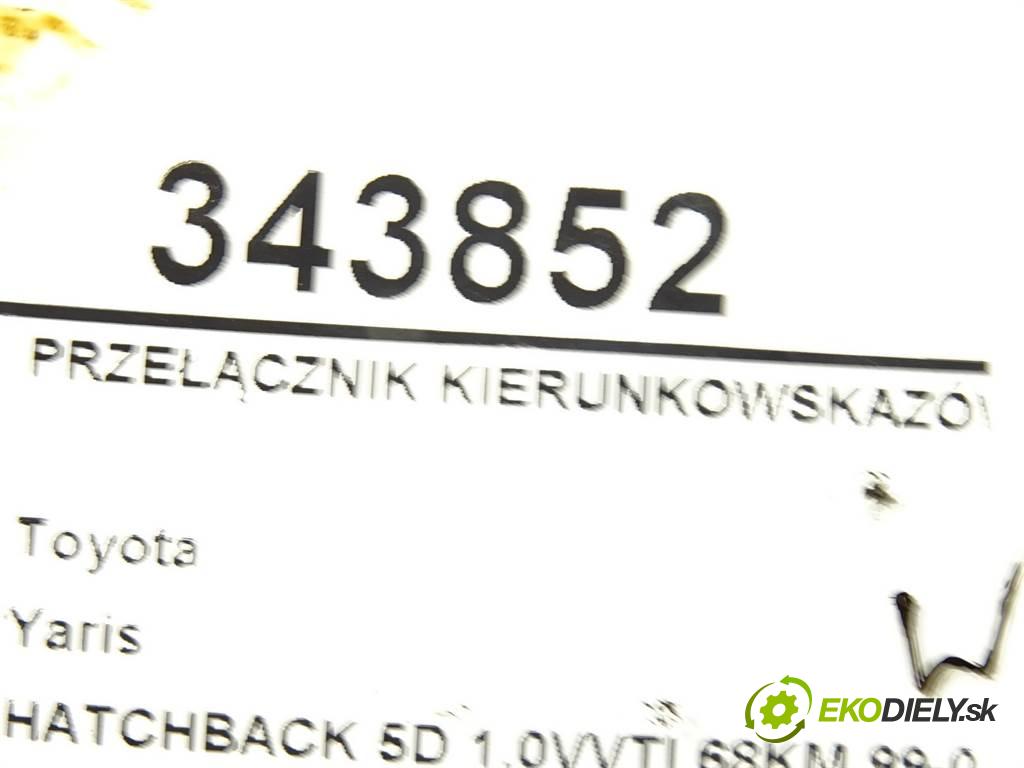 Toyota Yaris  2002 50 kW HATCHBACK 5D 1.0VVTI 68KM 99-03 1000 Prepínač smeroviek 1736481 (Prepínače, spínače, tlačidlá a ovládače kúrenia)