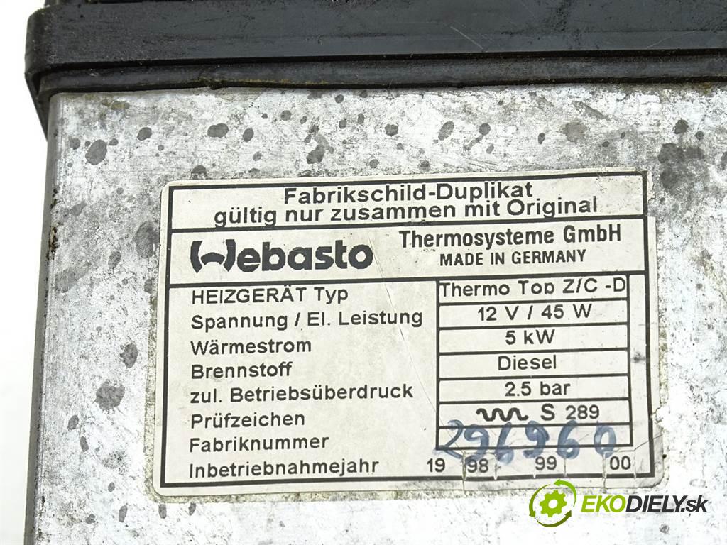 BMW E46 1998 100 kW SEDAN 4D 136KM 98-03 2000 Webasto THERMO TOP  Z/C-D (Webasto)