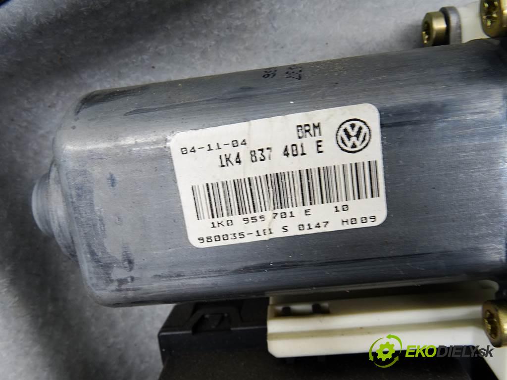 Volkswagen Golf V  2004 75 kW HATCHBACK 5D 1.6B 102KM 03-09 1600 mechanismus okna přední část levý 1K4837401E