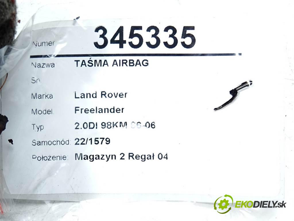 Land Rover Freelander  2000 72 kW 2.0DI 98KM 96-06 2000 Krúžok, slimák airbag XRC100390 (Airbagy)