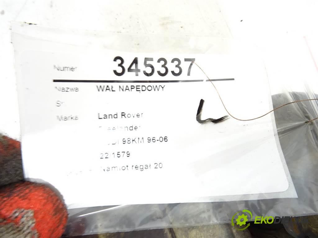 Land Rover Freelander  2000 72 kW 2.0DI 98KM 96-06 2000 Kardaň, hriadeľ hnací  (Kardaňové hriadele)