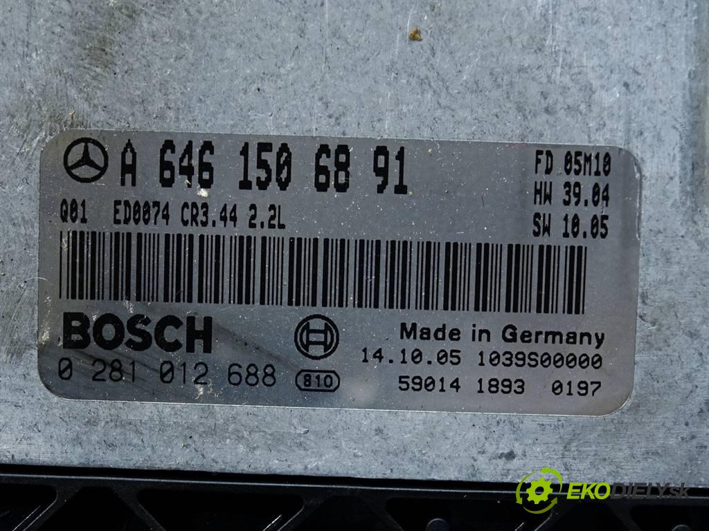 Mercedes-Benz C W203  2005 110 kW LIFT KOMBI 5D 2.2CDI 150KM 00-06 2200 riadiaca jednotka Motor 6461506891 (Riadiace jednotky)