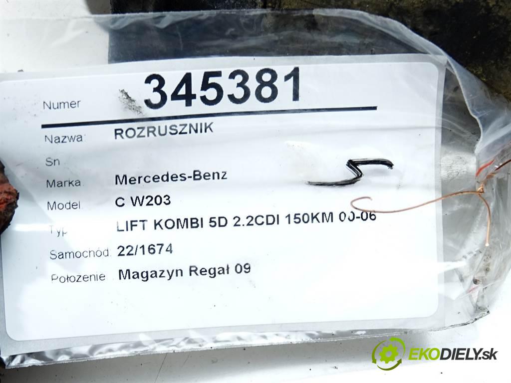 Mercedes-Benz C W203  2005 110 kW LIFT KOMBI 5D 2.2CDI 150KM 00-06 2200 Štartér D7R46 (Štartéry)