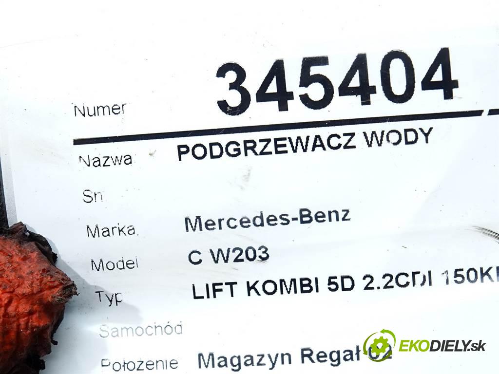 Mercedes-Benz C W203    LIFT KOMBI 5D 2.2CDI 150KM 00-06  vody A0001591904 (Ohrievanie, ventilácia)