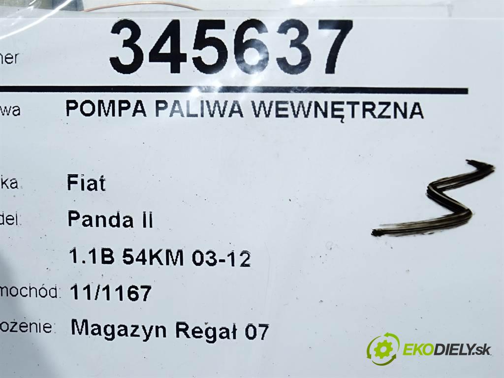 Fiat Panda II  2003 40 kW 1.1B 54KM 03-12 1200 Pumpa paliva vnútorná  (Palivové pumpy, čerpadlá, plaváky)