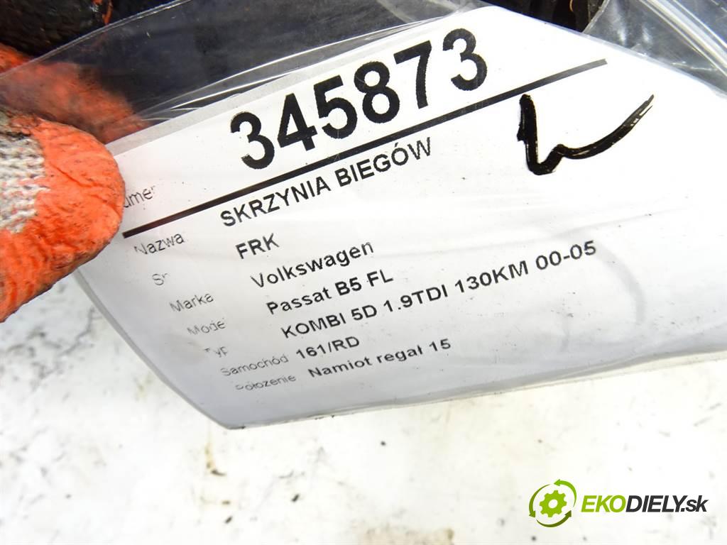 Volkswagen Passat B5 FL  2002 96 kW KOMBI 5D 1.9TDI 130KM 00-05 1900 Prevodovka FRK (Prevodovky)