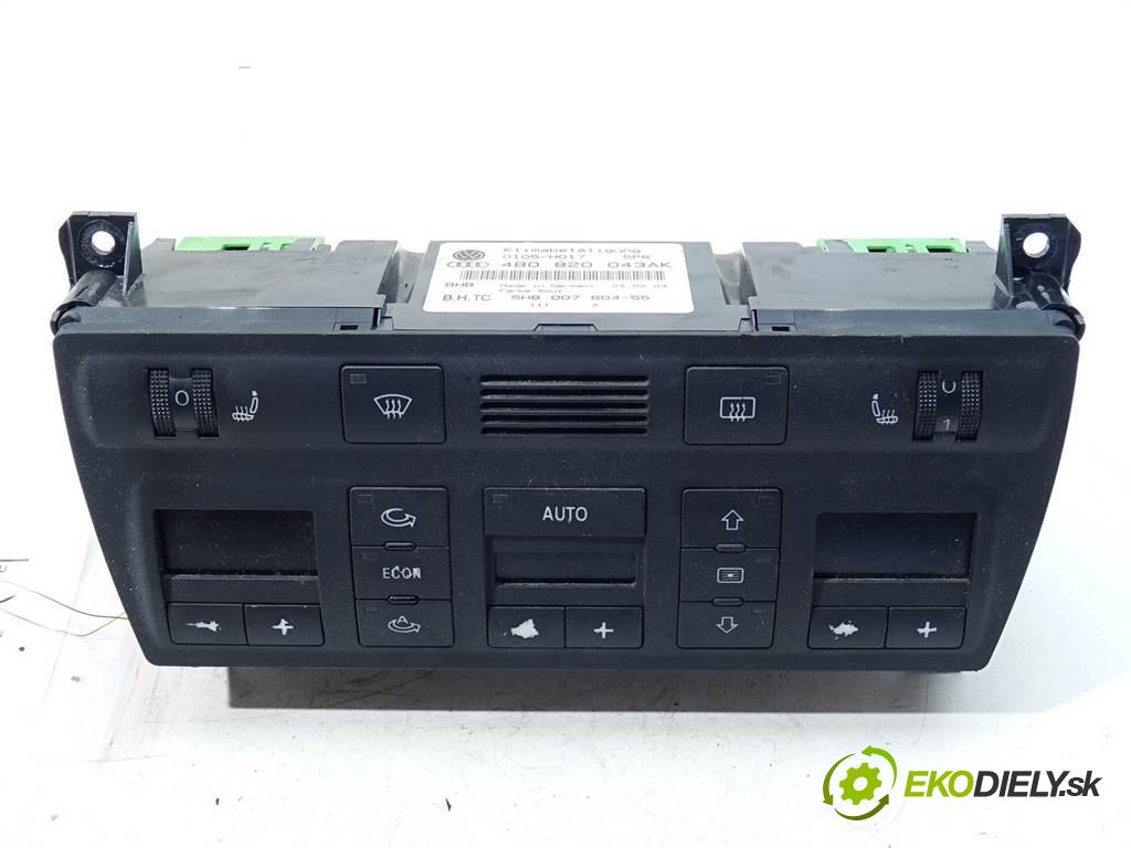 Audi A6 C5  1996 92 kW LIFT KOMBI 5D 1.9TDI 130KM 97-04 1800 Panel ovládania kúrenia 4B0820043AK (Prepínače, spínače, tlačidlá a ovládače kúrenia)