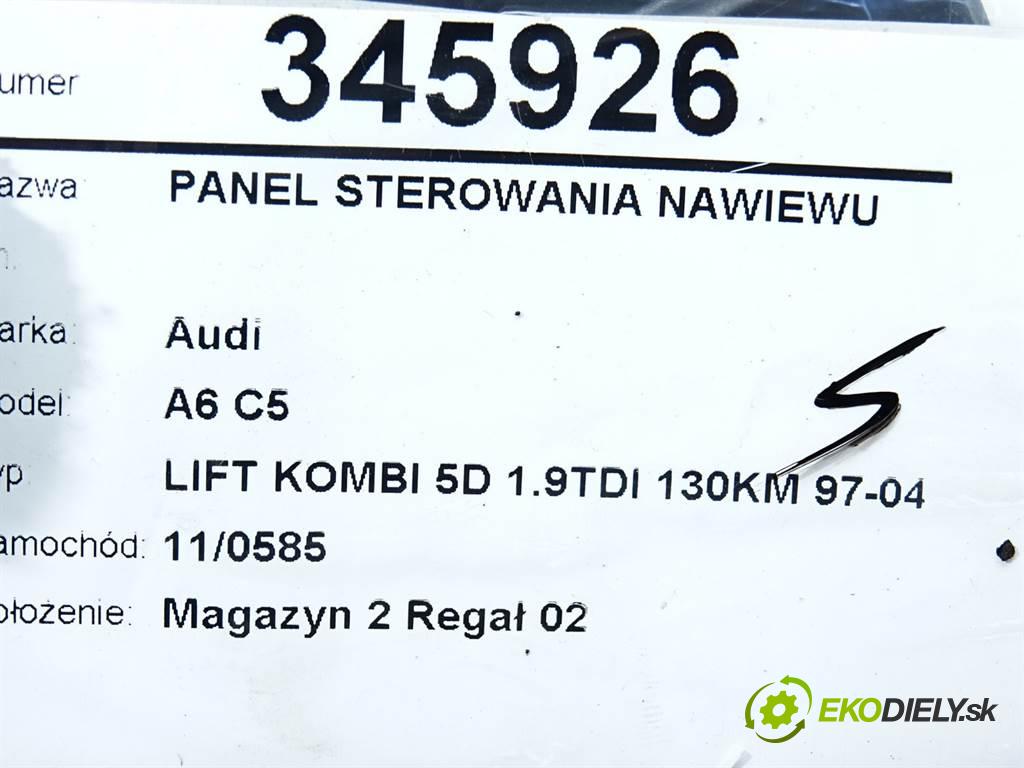 Audi A6 C5  1996 92 kW LIFT KOMBI 5D 1.9TDI 130KM 97-04 1800 Panel ovládania kúrenia 4B0820043AK (Prepínače, spínače, tlačidlá a ovládače kúrenia)